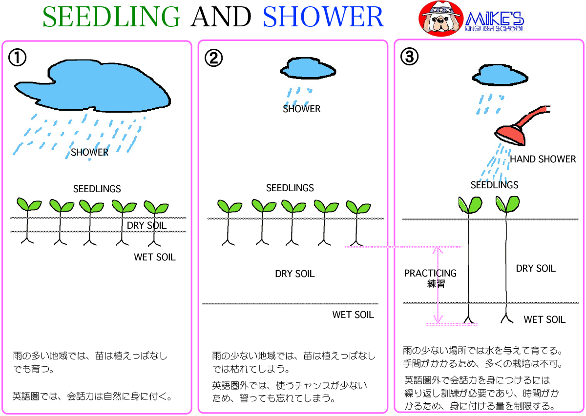 Seedling and Shower